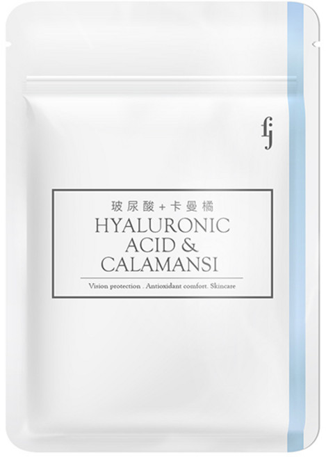 FJ豐傑生醫 玻尿酸+卡曼橘 養顏美容配方 促進膠原蛋白生成 30顆/袋, 1個, 30顆
