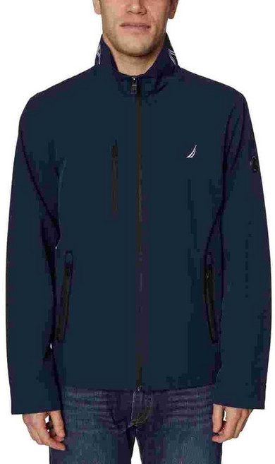 Nautica 남성용 경량 윈드브레이커 재킷 - 방수 골프 하이킹 보트 타기 모험 및 캐주얼웨어에 이상적 샌드 4X