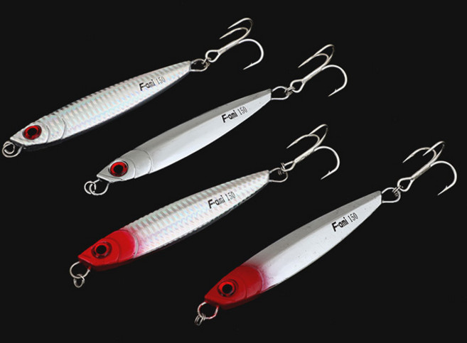 파미 뉴지그 올라 메탈지그 홀로그램 150g 180g 200g 삼치 갈치 부시리 방어 농어, 크롬, 1개