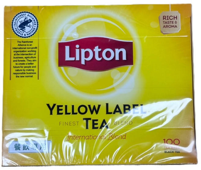 Lipton 黃牌紅茶包 100入, 1個