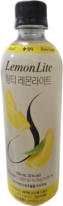 링티 레몬라이트, 5개, 500ml