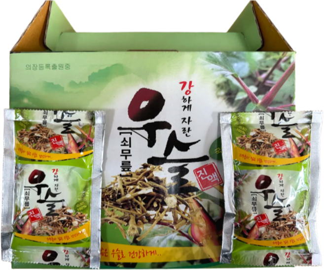 산야초인제건강원 우슬즙 자연산 우슬 뿌리 진액 관절, 50개, 100ml