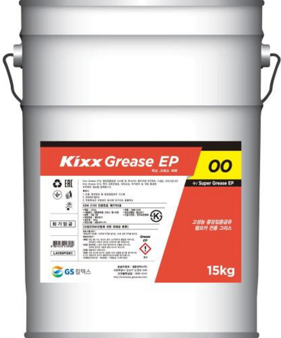 GS칼텍스 구리스 Kixx Grease EP1 15KG, 단품, 1개