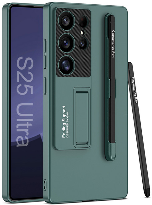 AYOUOK 적용 갤럭시s25 울트라 케이스 연필꽂이 펜 거치대 증정 HJS25USJK025