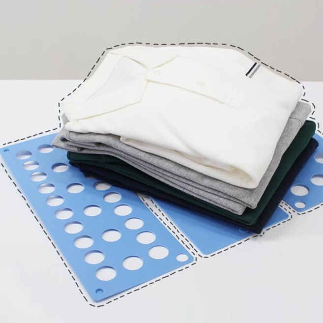 빨래개기 옷접기판 티셔츠접기 옷개는 기계 옷개기, 소형