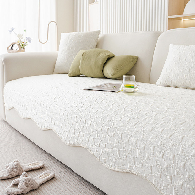 사계절용 부드러운 쇼파패드 사계절 냉감 패드 순색 쿨매트 촉감좋은 논슬립 소파패드 3인용 4인용 6인용