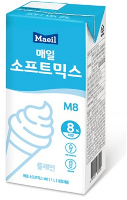 [유통기한 2026.5.13] 매일 소프트믹스 M8, 2개, 1L