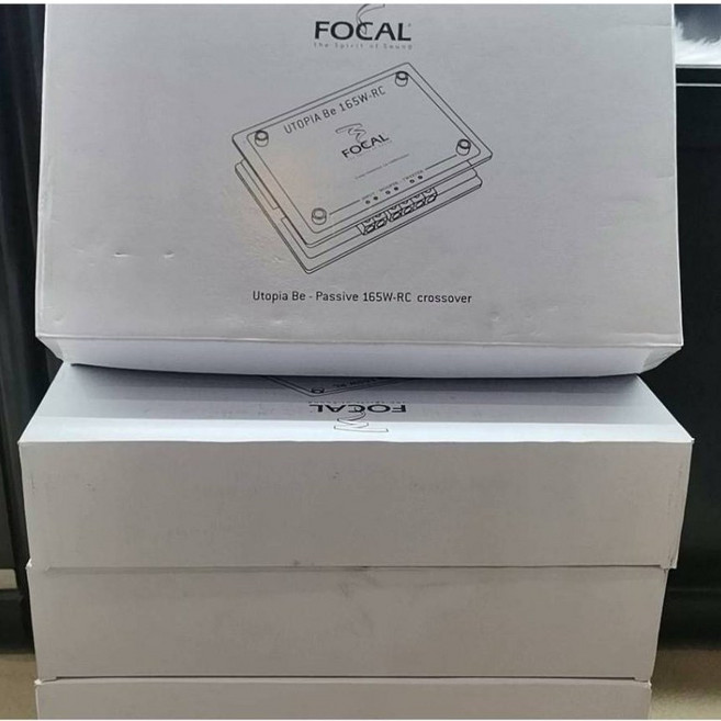 Focal Utopia Be 165W-RC 分音器, 1個, 全新盒裝一對 含紙盒