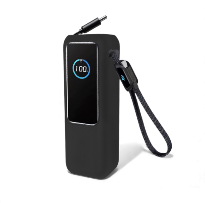 앤커 랩탑 파워뱅크 25000mAh 165W 보조배터리 A1695 전용 실리콘 커버 케이스, 1개, 블랙