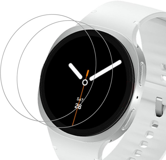 꼰대마켓 갤럭시 워치 8 클래식 고경도 항균 액정보호필름 3매