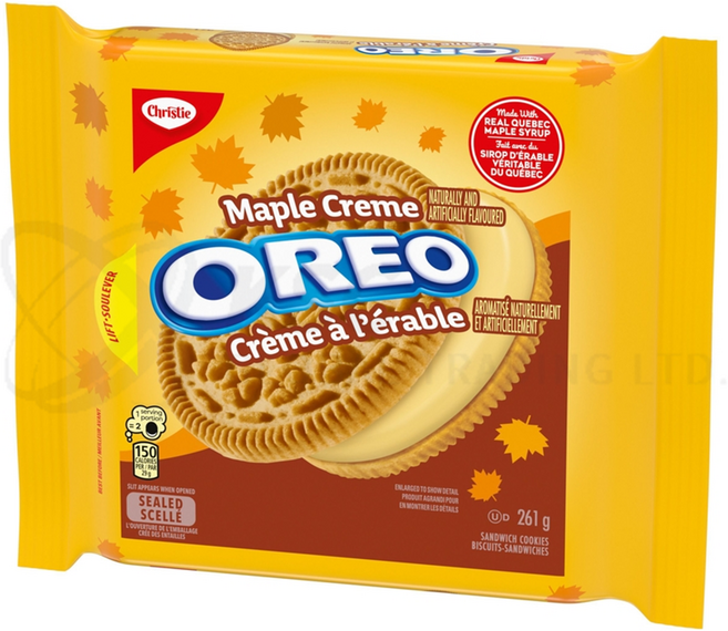 오레오 메이플 크림 쿠키, 3개, 261g
