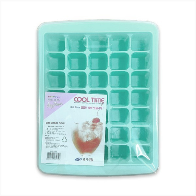 국산 흥덕 뚜껑제빙기 35구 얼음틀 아이스트레이 얼음얼리기 2호 HD-165, 1개