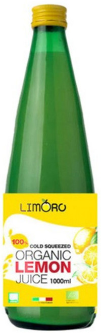 리모로 콜드 스퀴즈드 유기농 레몬 착즙 주스, 1개, 1L