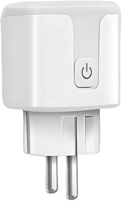 파워가드 IoT 스마트 플러그 WIFI 원격 제어 미니 콘센트 과전압 보호 자동 전원 차단 대기전력 절전 예약 타이머 가정용 스마트 전원 관리, 1개, 백색, 5cm