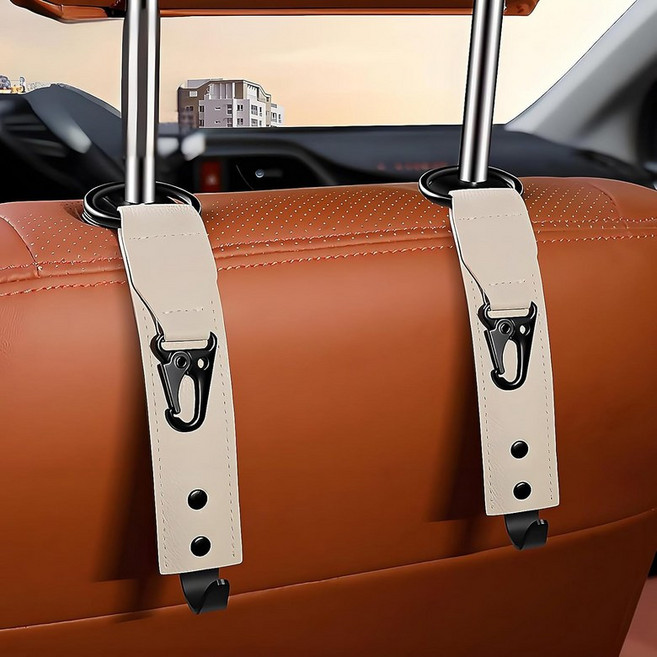 USGTYUS 2pcs Model 3 모델 X Y S 자동차 휴대용 정리함 홀더 가방 지갑 베이지용 카시트 헤스트, normal, Black
