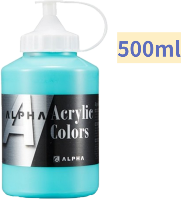 알파 실버레벨 아크릴물감 500ml 낱색 / 옵션선택, 920 Carmine