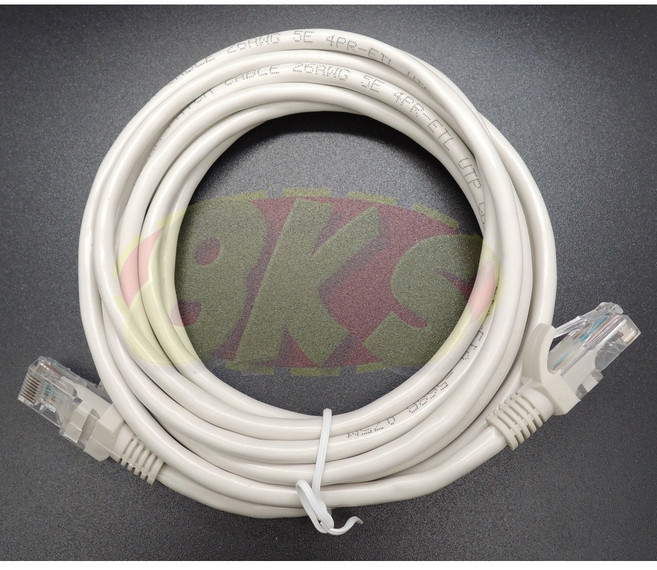 超高速寬頻(RJ45) 一體成型CAT5E數據線 附發票, 網路線3米, 1個, 3m
