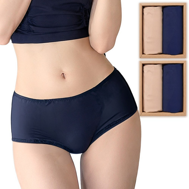 판도라by비비안 4매입 노라인 위생팬티 여성 학생 생리 팬티 속옷 햄팬티 세트