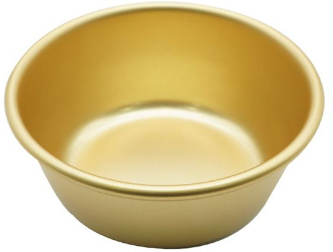 막걸리잔 동동주 탁주 술잔 양은 그릇 대접 소, 1개