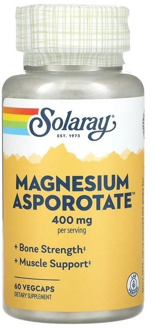 솔라레이 마그네슘 아스포로테이트 200mg 캡슐, 1개, 60정 - 쿠팡