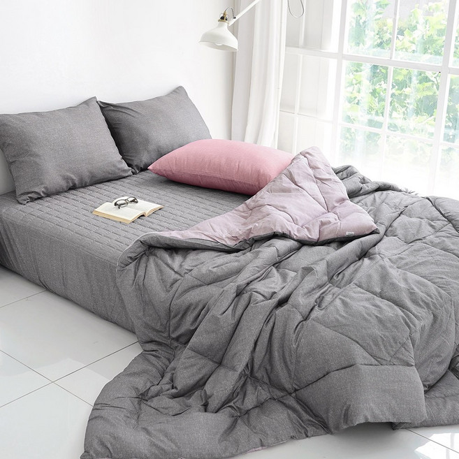 국산 먼지없는 MH 알러지케어 차렵이불 누빔 매트커버 3종 세트