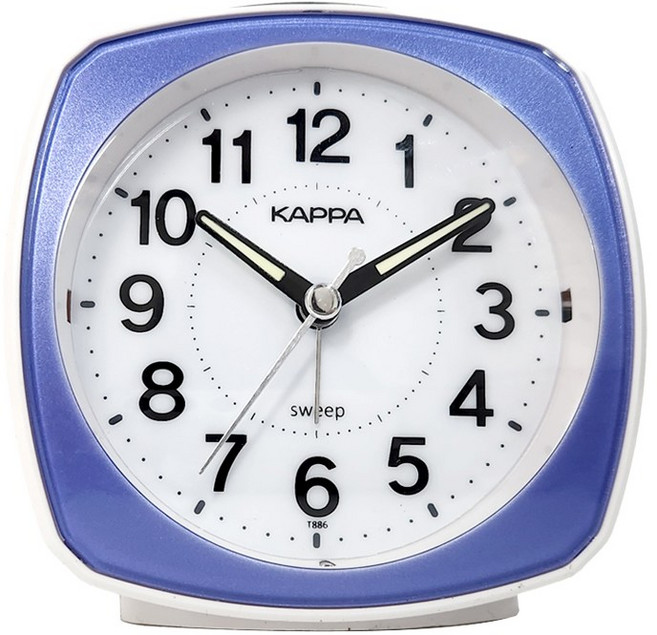 카파 저소음 무브먼트 삐삐알람 탁상시계 T886 색상랜덤