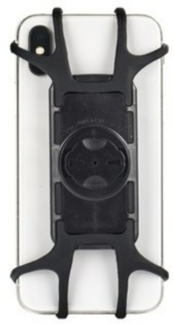 자전거용 실리콘 휴대폰 홀더, 5개