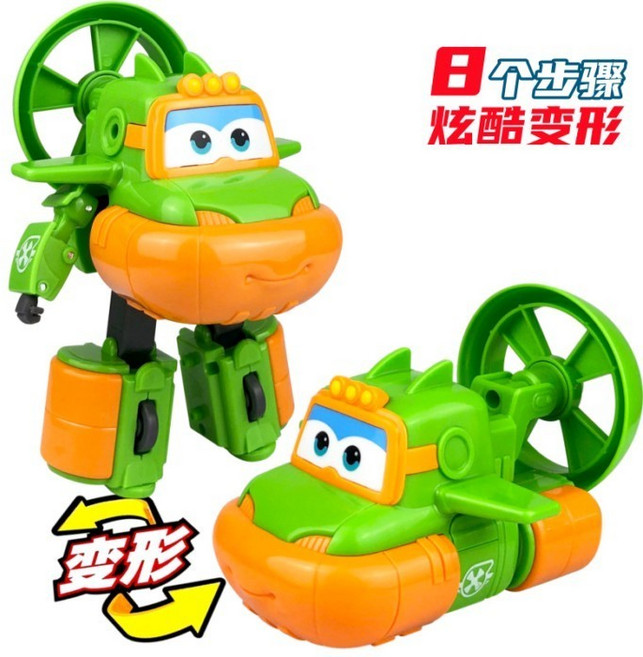 超級飛俠 酷威 變形機器人 玩偶組, 大版變形機器人—奇奇無包裝, 1個