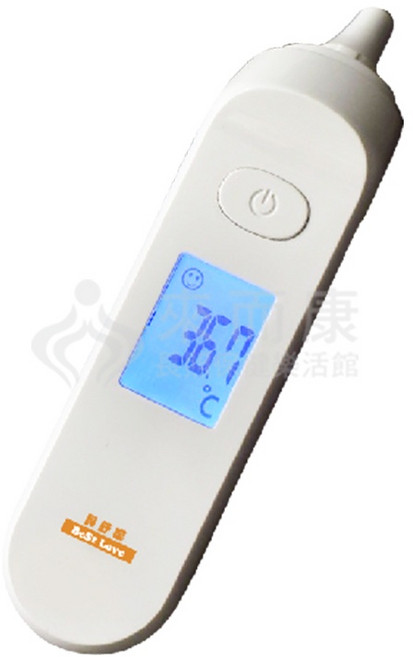 來而康 貝舒樂 紅外線耳溫計 TS-15 台灣製 免用耳套 量測體溫, 1個