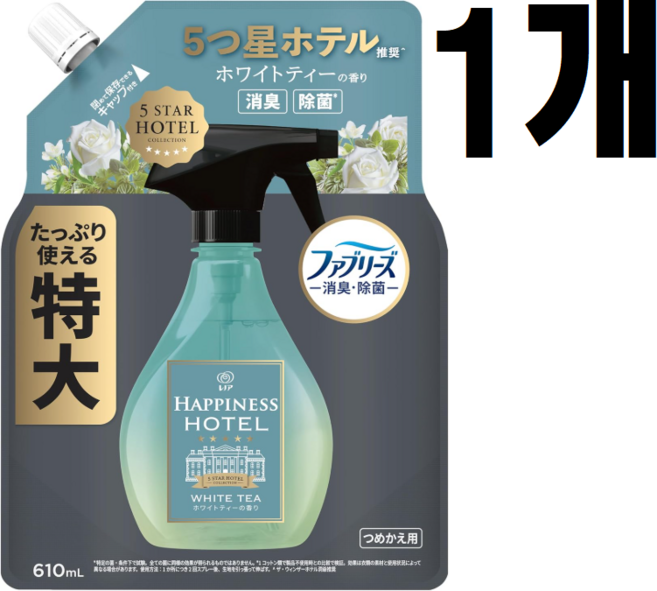 레노아 해피니스 미스트 호텔 화이트티향 리필