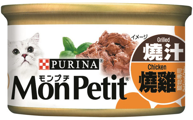 MonPetit 貓倍麗 雞肉巧達起司 主食罐 85g, 1個, 貓倍麗主食罐-香烤嫩雞*24