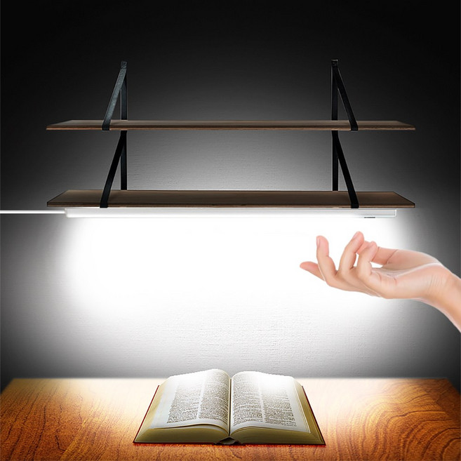 5V USB 근접센서 스위치 LED바 50cm 간접조명 독서등, 본상품선택, 1개, 웜화이트LED