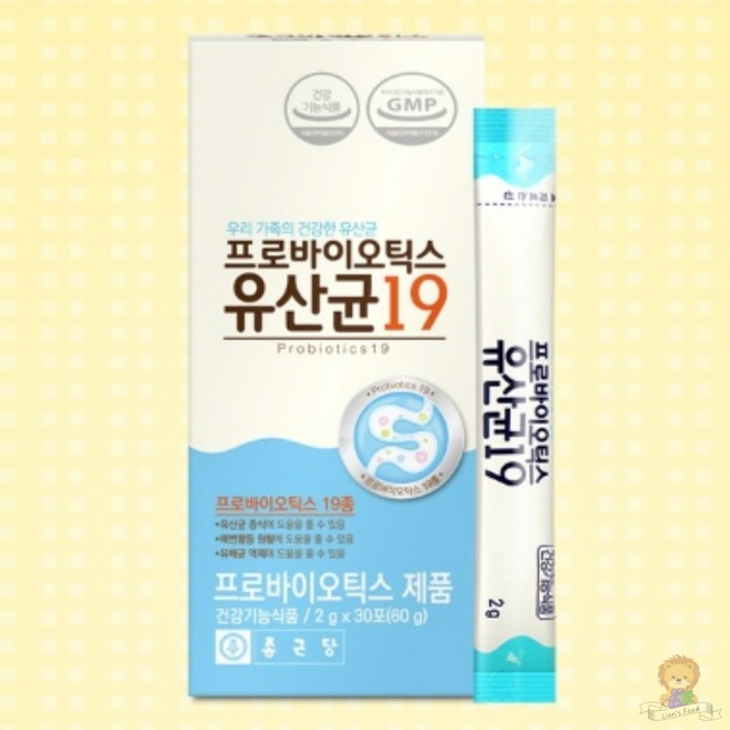 종근당 프로바이오틱스 유산균19 장건강