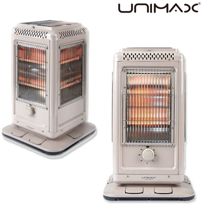 [유니맥스] 발터치 세이프가드 오방향 전기난로 UMH-3010FM, 단품, 1개, 상세 설명 참조
