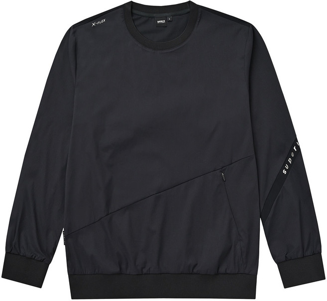 [슈페리어] 남성 라운드 바람막이 블랙 (ICC620339)