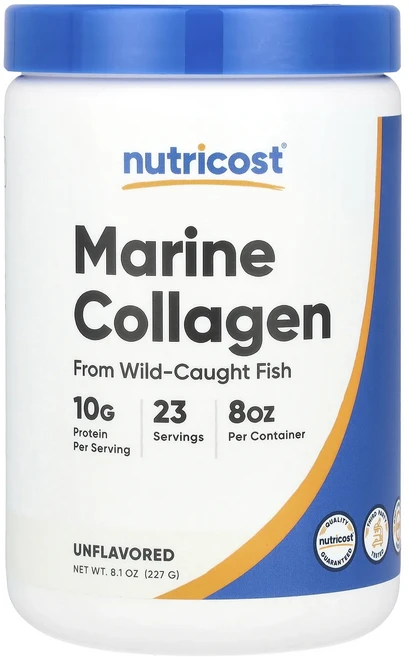 몸관리하세요 겨울입니다 Nutricost 자연산 생선에서 추출한 해양 콜라겐 무맛 227g(8.1oz) 특별관리진행, Nutricost자연산생선에서추출한해양콜라겐무맛227g, 227g - 쿠팡