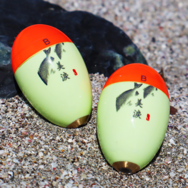 긱스코리아 미루2 전유동 낚시찌 오동목 구멍찌 감성돔 바다낚시찌, 1개