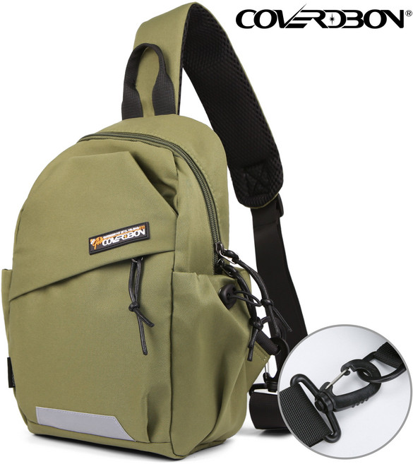 커버드본 남여공용 초경량 슬링백 크로스백 가벼운 외출 출퇴근 여행용 가방 Q20-AIR
