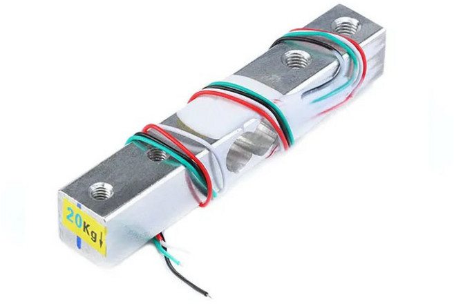 아두이노 HX711 모듈 무게측정 24비트 모듈 무게센서 로드셀 1KG 5KG 10KG 20KG 50KG, 로드셀 20KG