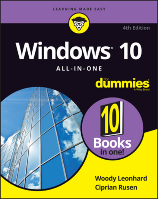 Windows 10 All-In-One for Dummies Paperback