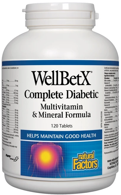 내추럴팩터스 WellBetX 컴플리트 종합 비타민 및 미네랄 포뮬러 120 타블렛 1개월분, 120정, 1개 - 쿠팡