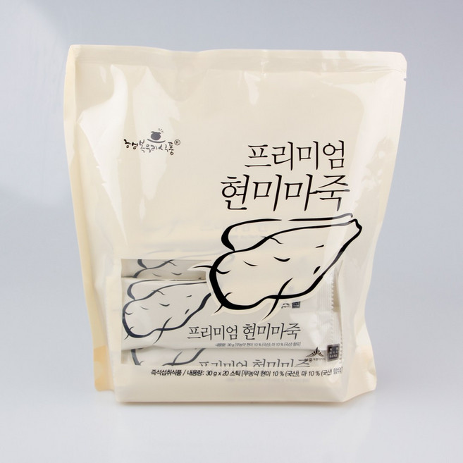 행복우리식품 프리미엄 현미 마죽 30gx20개, 30g, 20개