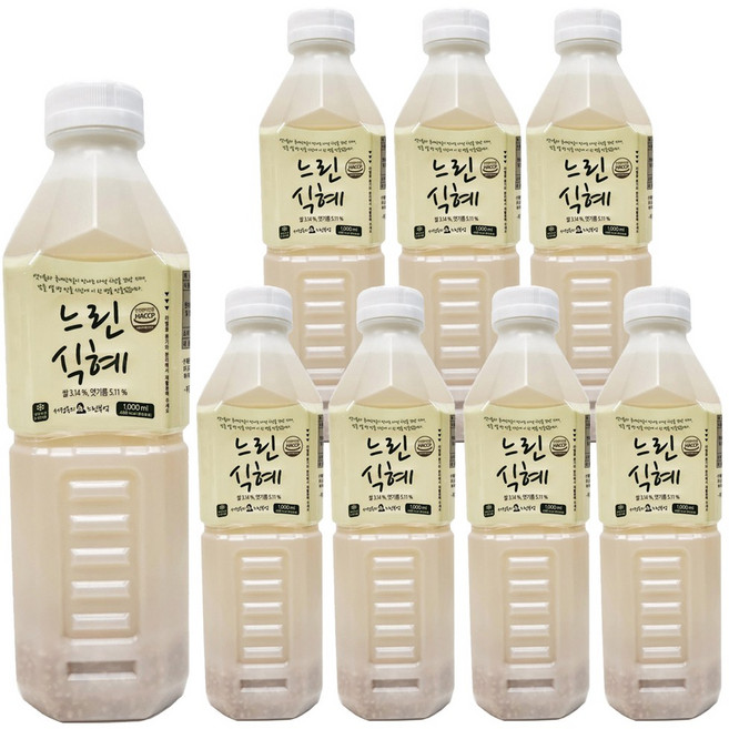 서정옥의 느린부엌 느린식혜 1L [아이스박스], 8개