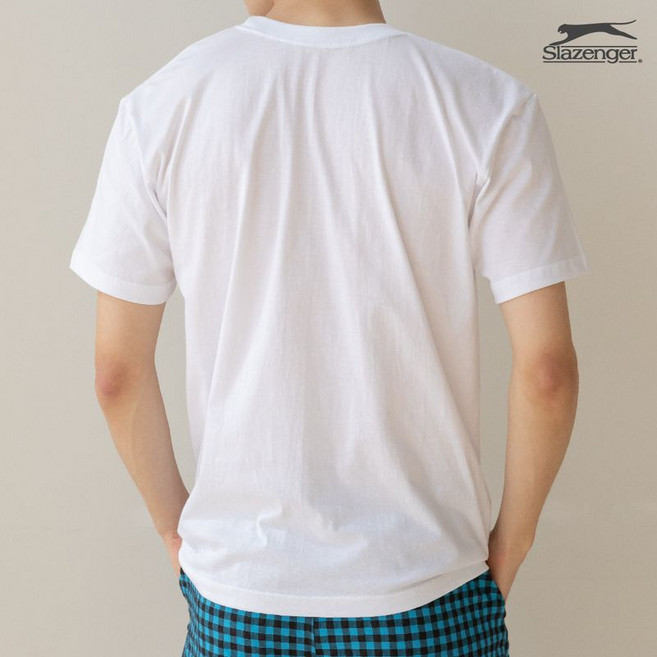 국내생산 슬레진저 남녀공용 100% 국내산 30수 면티 3매