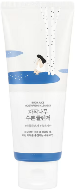 ROUND LAB 白樺樹汁保濕潔面乳, 150ml, 1個