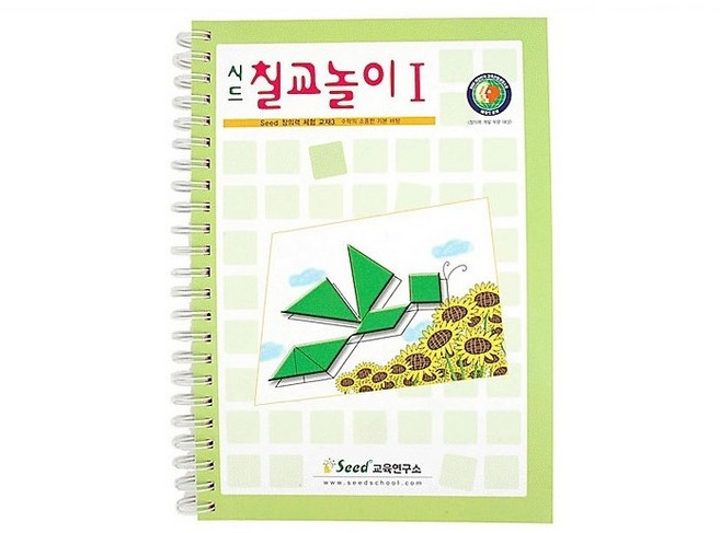 가베가족 칠교놀이 교재, 단일, 1개