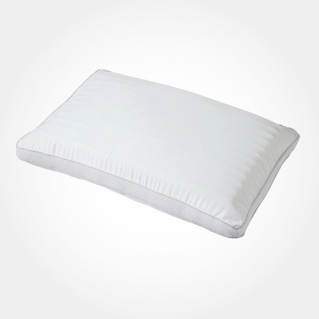 京都西川 飯店雙面枕 2WAY設計 可水洗透氣枕, 白色, 1件