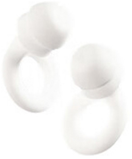 loop 콰이어트 2 플러스 이어플러그 코튼 클라우드 화이트, 1개, 1쌍