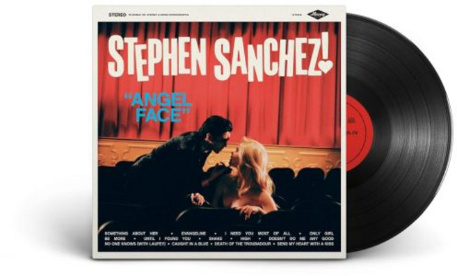 Stephen Sanchez Artist Vinyl 비닐 LP 레코드 Angel Face 미국 발송, Stephen Sanchez Artist Vinyl 비