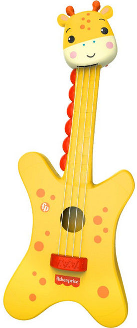 피셔프라이스 기린 우쿨렐레 악기 완구, 본품, 1개
